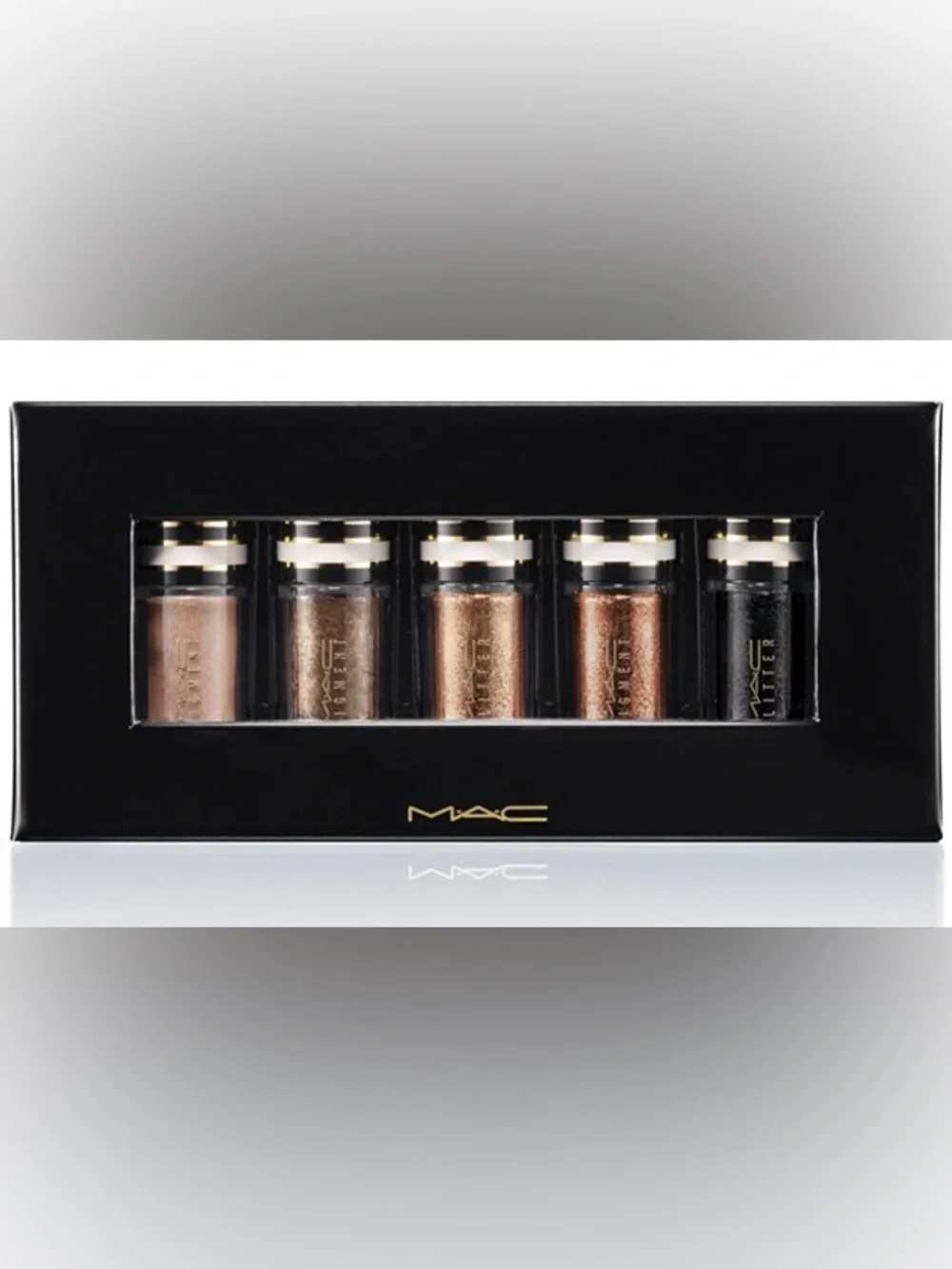 MAC Black and Gold Nocturnals Mini Pigment & Glitter Set